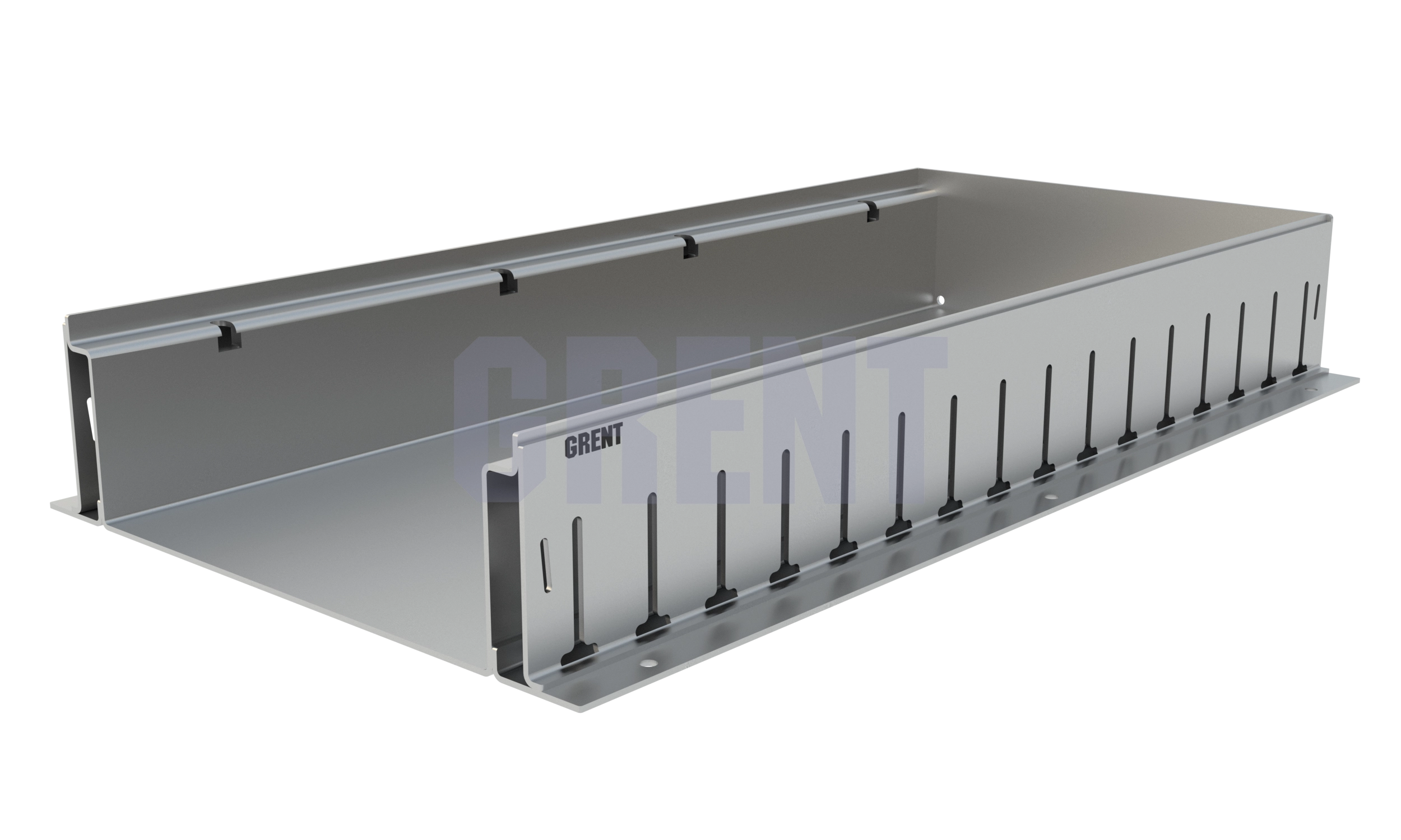 Лоток водоотводный мостовой GRENT MosT 400 торцевой