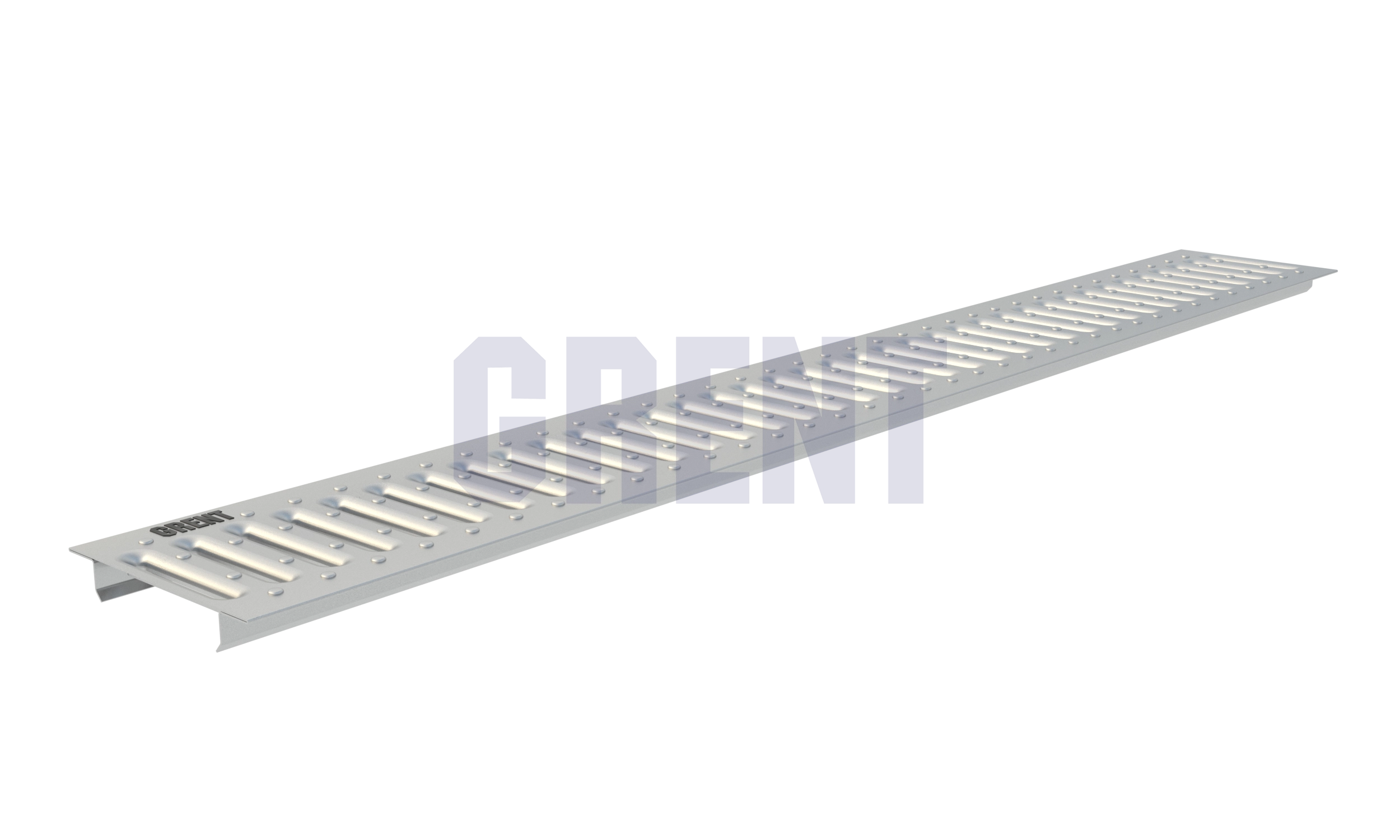 Решетка водоотводная штампованная стальная GRENT PlasT DN100 A15