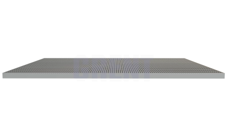 Прессованный настил из нержавеющей стали GRENT 33х33 1200х1000