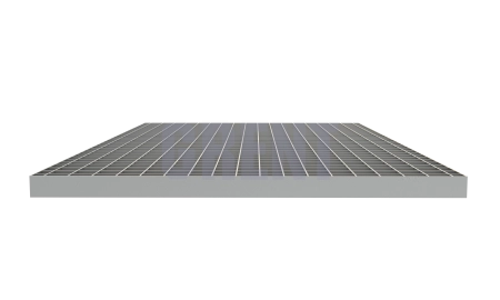 Прессованный настил из нержавеющей стали GRENT 33х33 600х1000