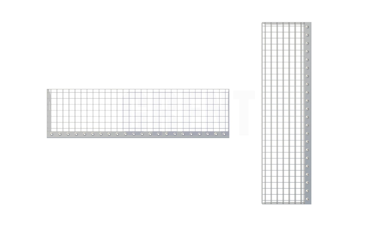 Прессованная ступень GRENT 33х33 1000х270