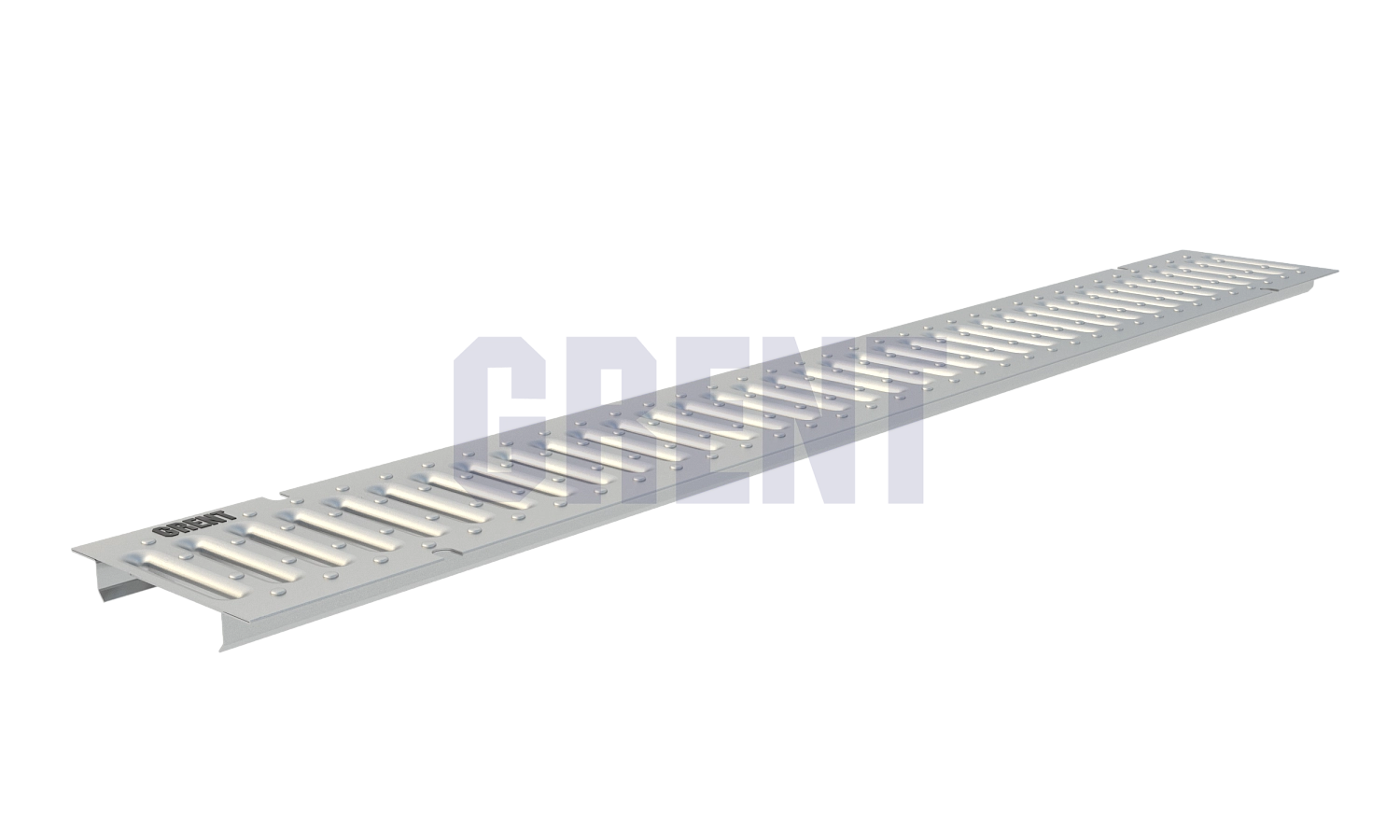 Водоотводная решетка стальная штампованная GRENT PlasT DN100 А15