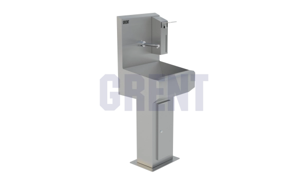 Умывальник 1-секционный на стойке GRENT-S-01 ЛД