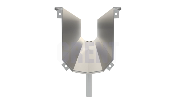 Лоток водоотводный мостовой GRENT MosT подвесной 350 выпускной