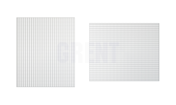 Прессованный настил из нержавеющей стали GRENT 33х33 1200х1000