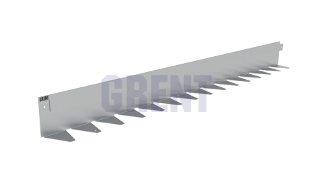 Бордюр стальной GRENT BR L-образный 1200*100, 1,5, нержавеющий