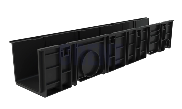 Лоток водоотводный пластиковый GRENT PlasT DN150 H185