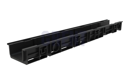 Лоток водоотводный пластиковый GRENT PlasT DN100 H80