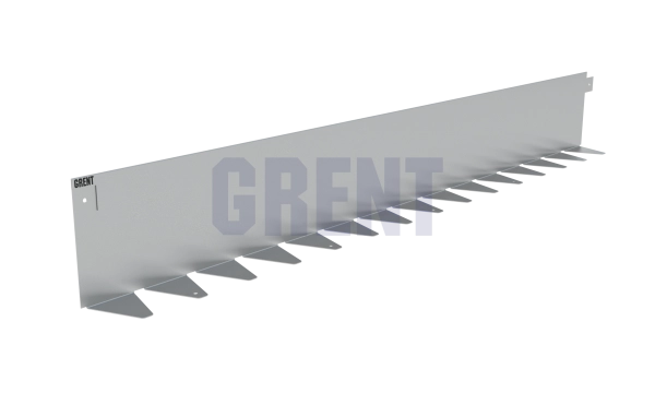 Бордюр стальной GRENT BR L-образный 1200*150, 1,5, оцинкованный