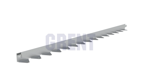 Бордюр стальной GRENT BR L-образный 1200*50, 1,5, нержавеющий