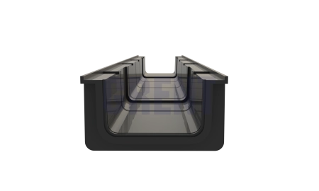 Лоток водоотводный пластиковый GRENT PlasT DN100 H80 