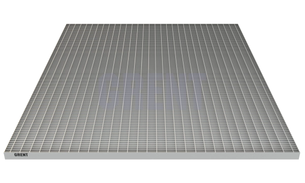 Прессованный настил из нержавеющей стали GRENT 33х33 1200х1000