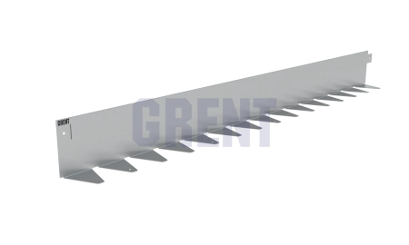 Бордюр стальной GRENT BR L-образный 1200*110, 1,5, нержавеющий