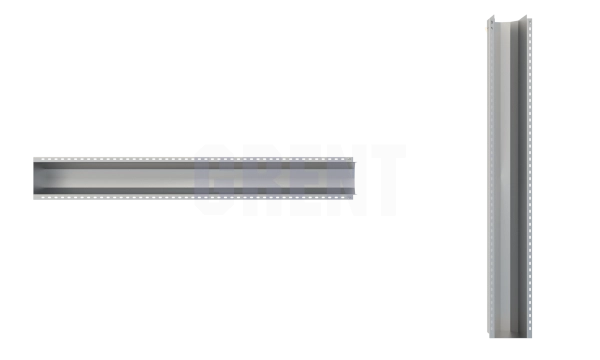 Лоток водоотводный мостовой GRENT MosT подвесной 150 торцевой