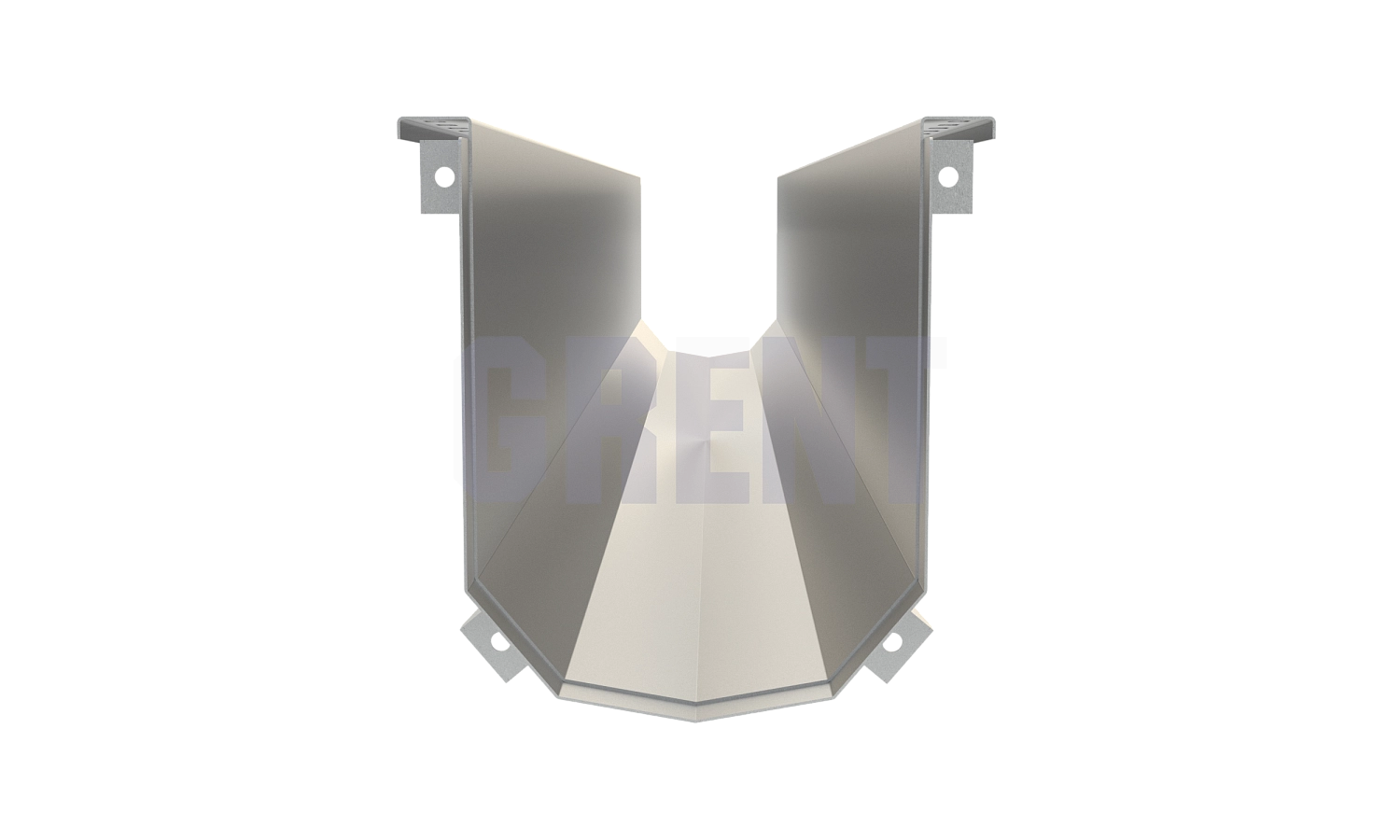 Лоток водоотводный мостовой GRENT MosT подвесной 400 рядовой