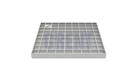 Решетка стальная ячеистая GRENT PlasT 300x300 В125 