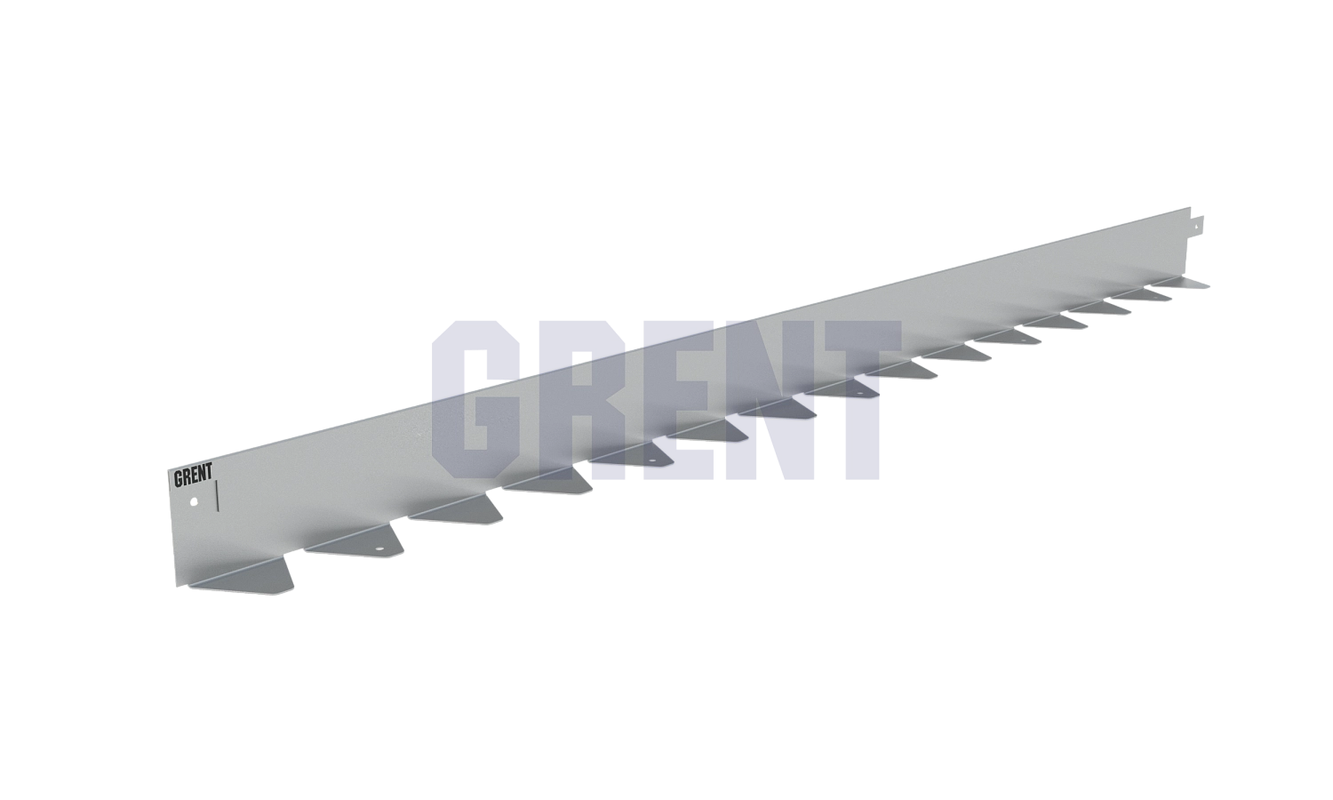 Бордюр стальной GRENT BR L-образный 1200*70, 1,5, нержавеющий