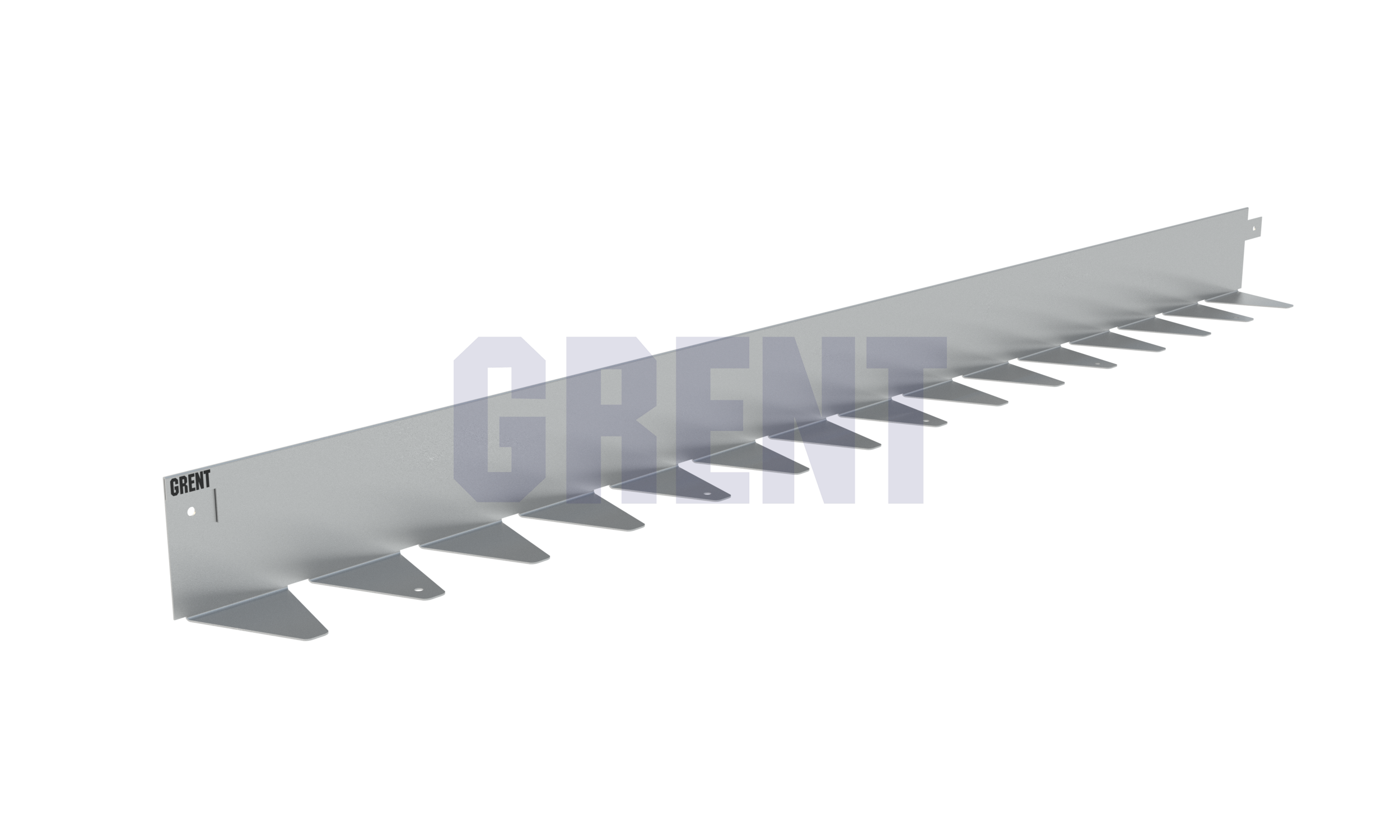 Бордюр стальной GRENT BR L-образный 1200*80, сталь 1.5 мм, нержавеющий Бордюр стальной GRENT BR L-образный 1200*80, сталь 1.5 мм, нержавеющий