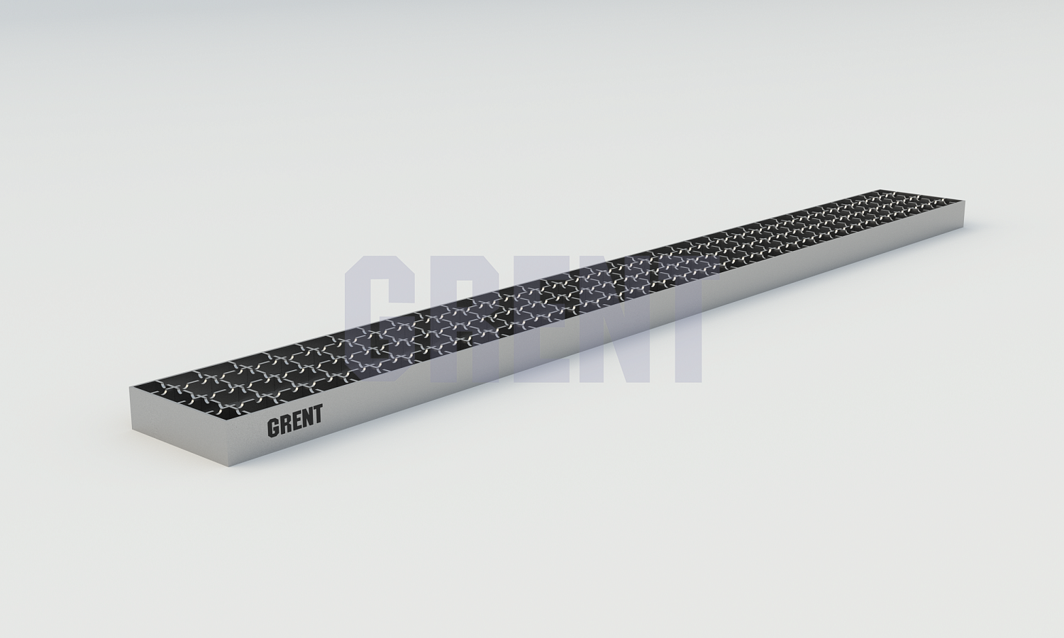 Решетка ячеистая из нержавеющей стали GRENT S 400 ПС