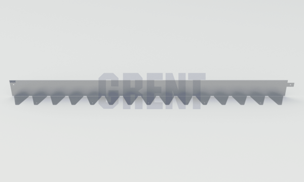 Бордюр стальной GRENT BR L-образный 1200*80, 1,5, оцинкованный