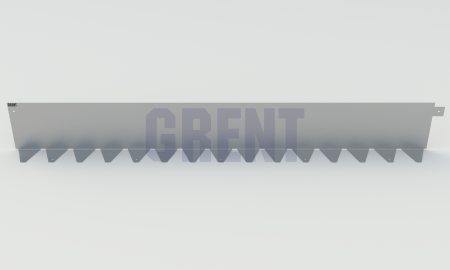 Бордюр стальной GRENT BR L-образный 1200*150, 1,5, оцинкованный