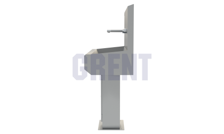 Умывальник 2-секционный на стойке GRENT-S-02