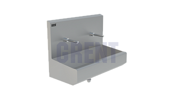 Умывальник 2-секционный подвесной GRENT-P-02