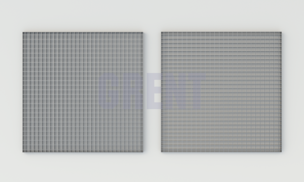 Сварной настил из нержавеющей стали GRENT 34х38 1000х1000