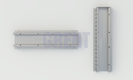 Лоток водоотводный мостовой GRENT MosT 150 торцевой