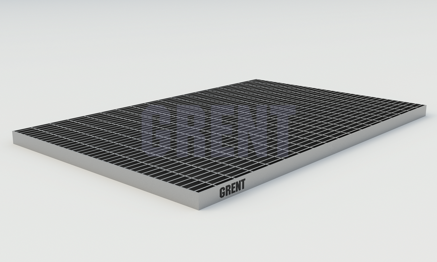 Прессованный настил из нержавеющей стали GRENT 33х11 390х590