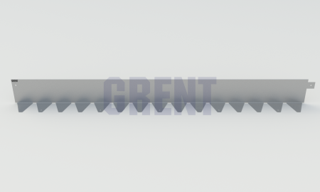 Бордюр стальной GRENT BR L-образный 1200*110, 1,5, оцинкованный