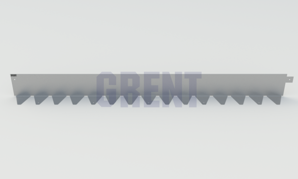 Бордюр стальной GRENT BR L-образный 1200*110, 1,5, оцинкованный