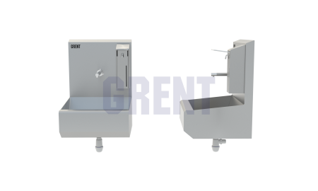 Умывальник 1-секционный подвесной GRENT-P-01 ЛД