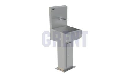 Умывальник 1-секционный на стойке GRENT-S-01