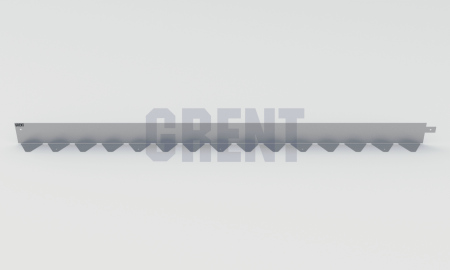 Бордюр стальной GRENT BR L-образный 1200*70, 1,5, оцинкованный