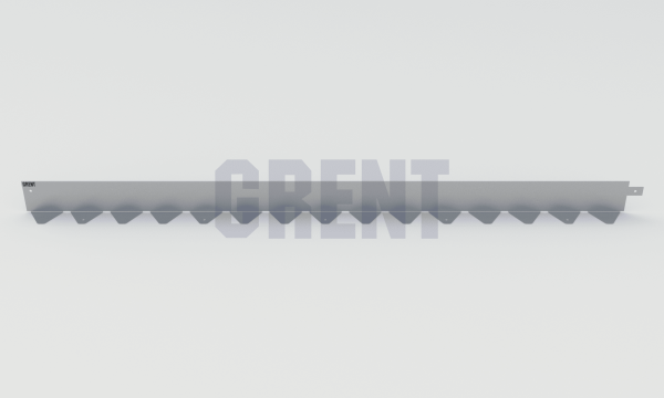 Бордюр стальной GRENT BR L-образный 1200*70, 1,5, оцинкованный