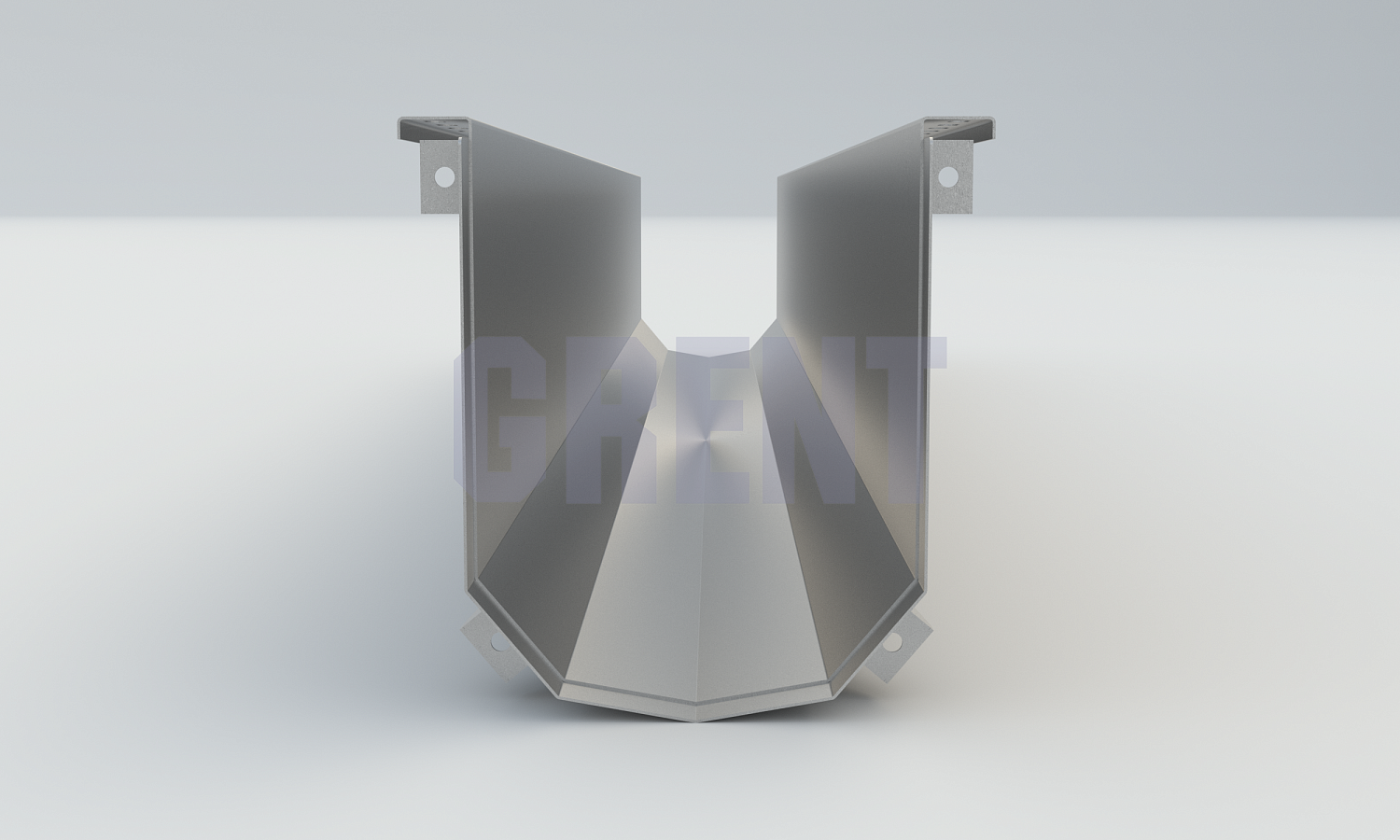 Лоток водоотводный мостовой GRENT MosT подвесной 300 рядовой