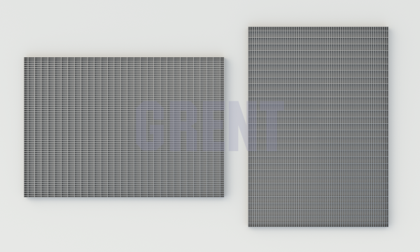 Прессованный настил из нержавеющей стали GRENT 33х11 700х1000