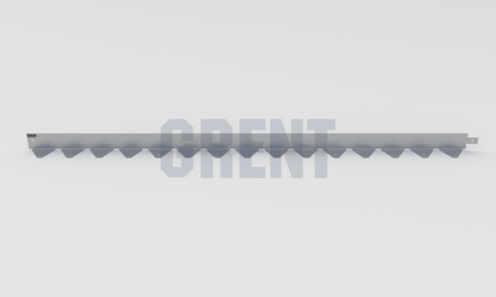 Бордюр стальной GRENT BR L-образный 1200*50, 1,5, оцинкованный