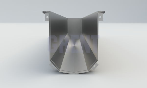 Лоток водоотводный мостовой GRENT MosT подвесной 150 торцевой