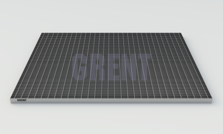 Прессованный настил из нержавеющей стали GRENT 33х11 800х1000