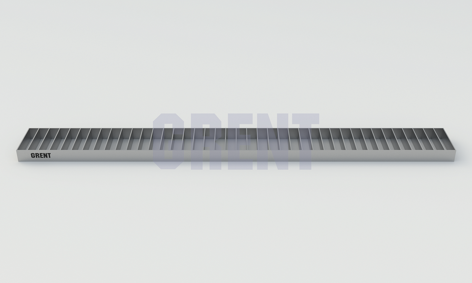 Решетка щелевая из нержавеющей стали GRENT S 150