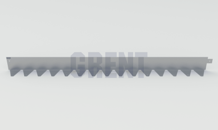 Бордюр стальной GRENT BR L-образный 1200*90, 1,5, оцинкованный