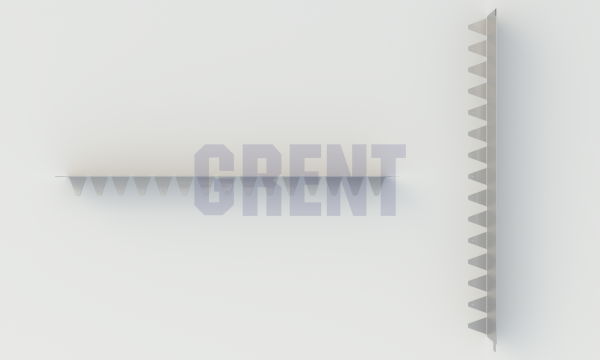 Бордюр стальной GRENT BR L-образный 1200*150, 1,5, оцинкованный